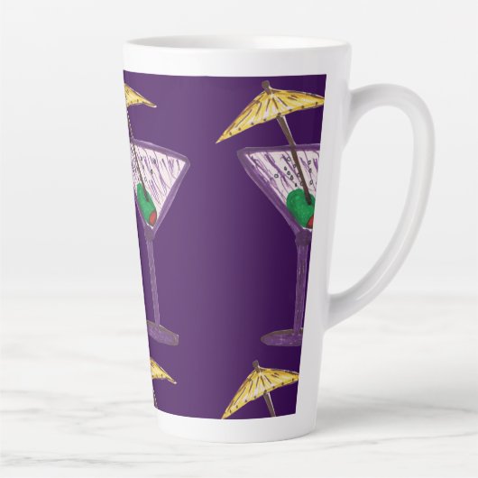 Martini Feestje Latte Mok (Rechts)