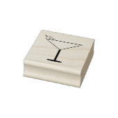 Martini Glas Art Stamp Rubberstempel (Stempel)