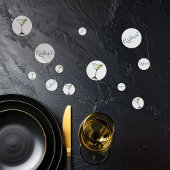 Martini Glas Cocktailfeest Tafelconfetti Confetti