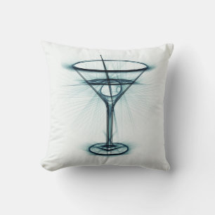 Martini Glas Schets Kussen
