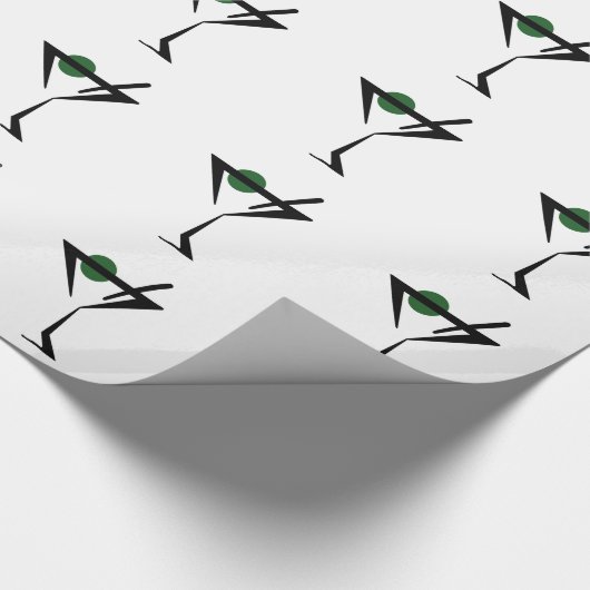 Martini Glass Cadeaupapier (Hoek)