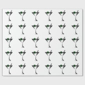 Martini Glass Cadeaupapier (Vlak)