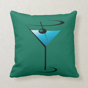 Martini Glass Cocktail Sierkussen Home Decor