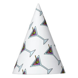 MARTINI GLASS FEESTHOEDJES