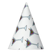 MARTINI GLASS FEESTHOEDJES (Links)