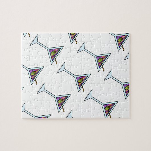 MARTINI GLASS LEGPUZZEL (Horizontaal)