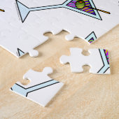 MARTINI GLASS LEGPUZZEL (Zijkant)