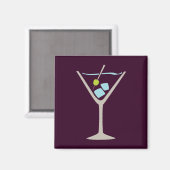 Martini Glass Magneet (Voorkant / Achterkant)