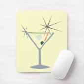 Martini Glass Mousepad Muismat (Met muis)