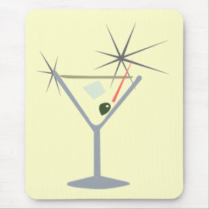 Martini Glass Mousepad Muismat