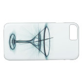 Martini Glass Sketch Case-Mate iPhone Case (Achterkant (Horizontaal))