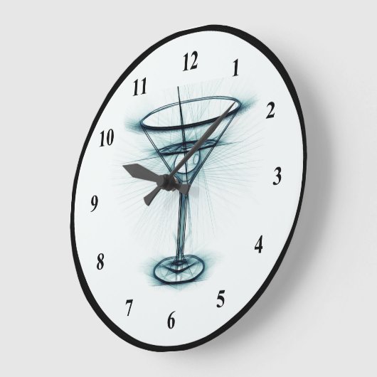 Martini Glass Sketch Grote Klok (Hoek)