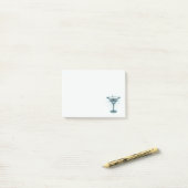 Martini Glass Sketch Post-it Notes (Op bureau)