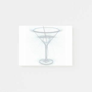 Martini Glass Sketch Post-it® Notes