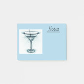 Martini Glass Sketch Post-it® Notes (Voorkant)