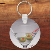Martini glass sleutelhanger (Voorkant)