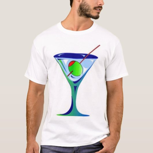Martini Glass T-shirt (Voorkant)