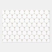 Martini Glass Wrapping Paper Flat Sheet Set 3 (Voorkant 2)