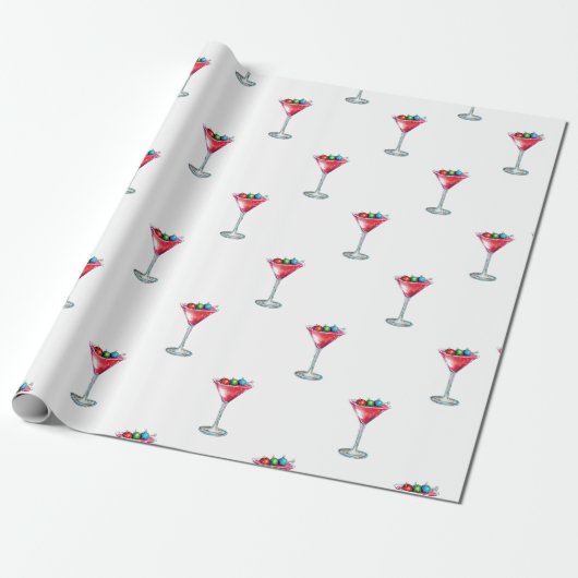 Martini inpakpapier (Uitgerold)