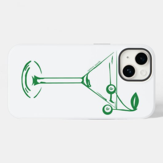 Martini Iphone 13 Hoesje (Achterkant (horizontaal))