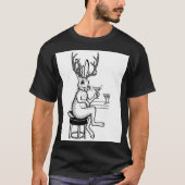 Martini Jackalope T-shirt (Voorkant)