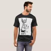 Martini Jackalope T-shirt (Voorkant volledig)