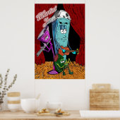 Martini Jazz Poster (Keuken)