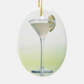 Martini Kerstboomornamenten Keramisch Ornament (Achterkant)