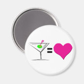 Martini = Liefde Magneet (Voorkant / Achterkant)