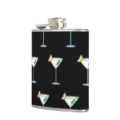 Martini Liefhebbers Cocktailglas Barman Alcohol Heupfles (Links)