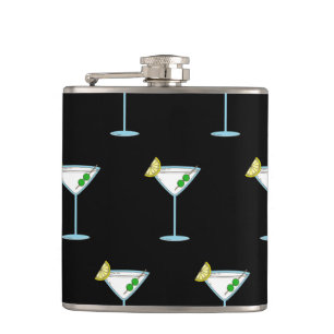 Martini Liefhebbers Cocktailglas Barman Alcohol Heupfles
