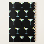 Martini Liefhebbers Cocktailglas Barman Alcohol Planner (Achterkant)