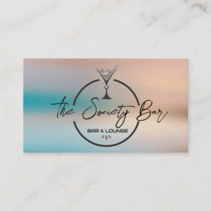 Martini Logo   Bar Lounge Visitekaartje