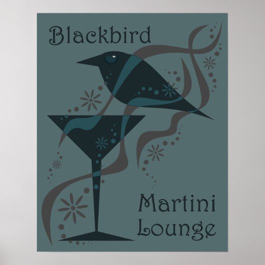 Martini Lounge Poster (Voorkant)