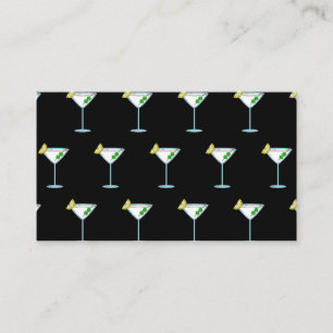 Martini Lovers Cocktail Glass Bartender Alcohol Informatiekaartje
