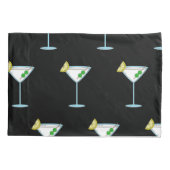 Martini Lovers Cocktail Glass Bartender Alcohol Kussensloop (Achterkant)