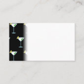 Martini Lovers Cocktail Glass Bartender Alcohol Plaatskaartje (Voorkant)