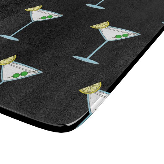 Martini Lovers Cocktail Glass Bartender Alcohol Snijplank (Hoek)