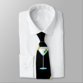 Martini Lovers Cocktail Glass Bartender Alcohol Stropdas (Gebonden)