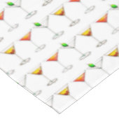 Martini Manhattan Cosmopolitan Drink Cocktails Tafelkleed (Gekanteld)