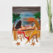 Martini Mermaids Kaart (Voorkant)