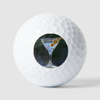 Martini met drie olijven 2, golfbal golfballen