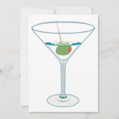 Martini Mixer uitnodiging (Voorkant)