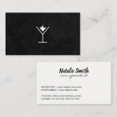 Martini / Mixologie Visitekaartje (Voorkant / Achterkant)