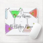Martini Mousepad Muismat (Met muis)