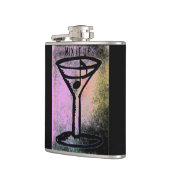Martini Music Mix Flask Heupfles (Links)