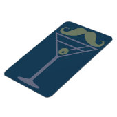 Martini Mustache magnet Magneet (Linkerzijde)