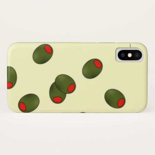 Martini Olive iPhone/iPad case (Achterkant (horizontaal))