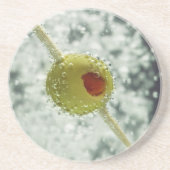 Martini Olive Sandstone Onderzetters (Voorkant)