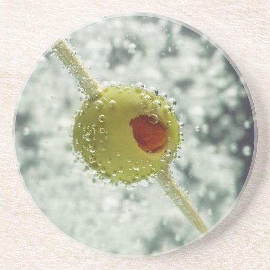 Martini Olive Sandstone Onderzetters (Voorkant)